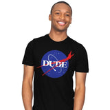 Abide Space Agency - Mens T-Shirts RIPT Apparel Small / Black