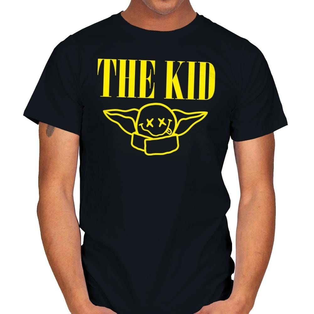 About A kid - Mens T-Shirts RIPT Apparel Small / Black