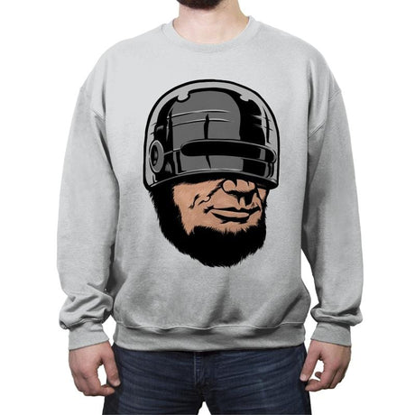 Abraham Lincop - Crew Neck Sweatshirt Crew Neck Sweatshirt RIPT Apparel Small / Sport Gray