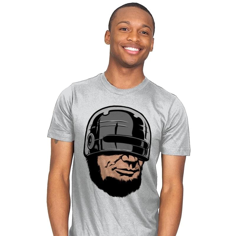 Abraham Lincop - Mens T-Shirts RIPT Apparel Small / Silver