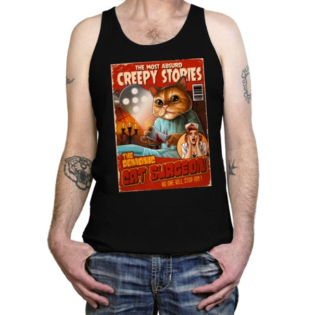 Absurd Creepy Stories - Tanktop Tanktop RIPT Apparel X-Small / Black
