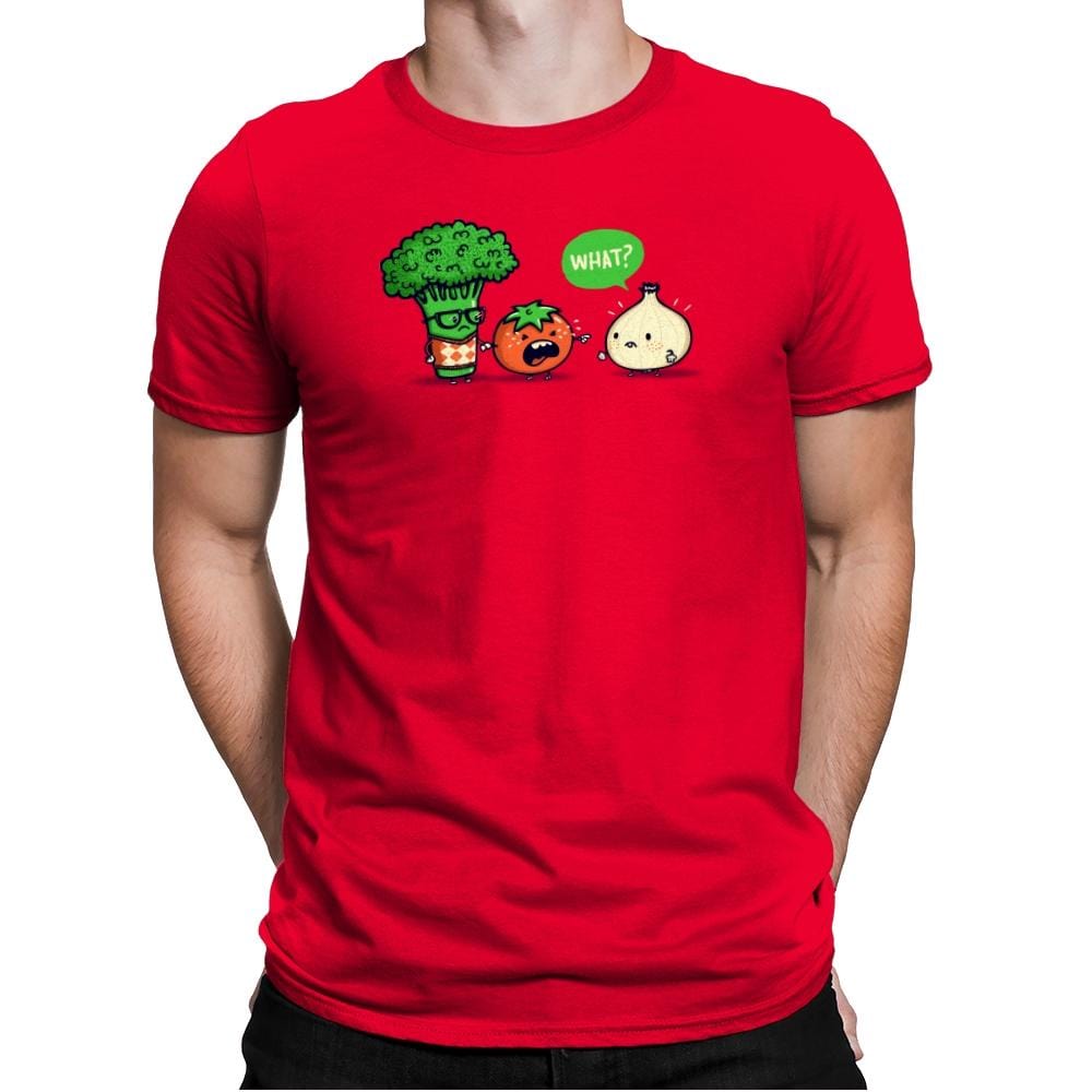 Accidental B - Mens Premium T-Shirts RIPT Apparel Small / Red