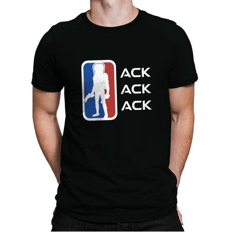 Ack Ack Ack League - Mens Premium T-Shirts RIPT Apparel