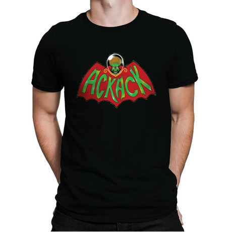 Ack Ack Man - Mens Premium T-Shirts RIPT Apparel Small / Black