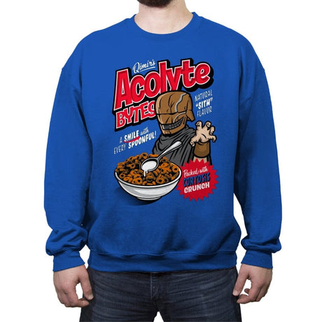 Acolyte Bytes - Crew Neck Sweatshirt Crew Neck Sweatshirt RIPT Apparel Small / Royal