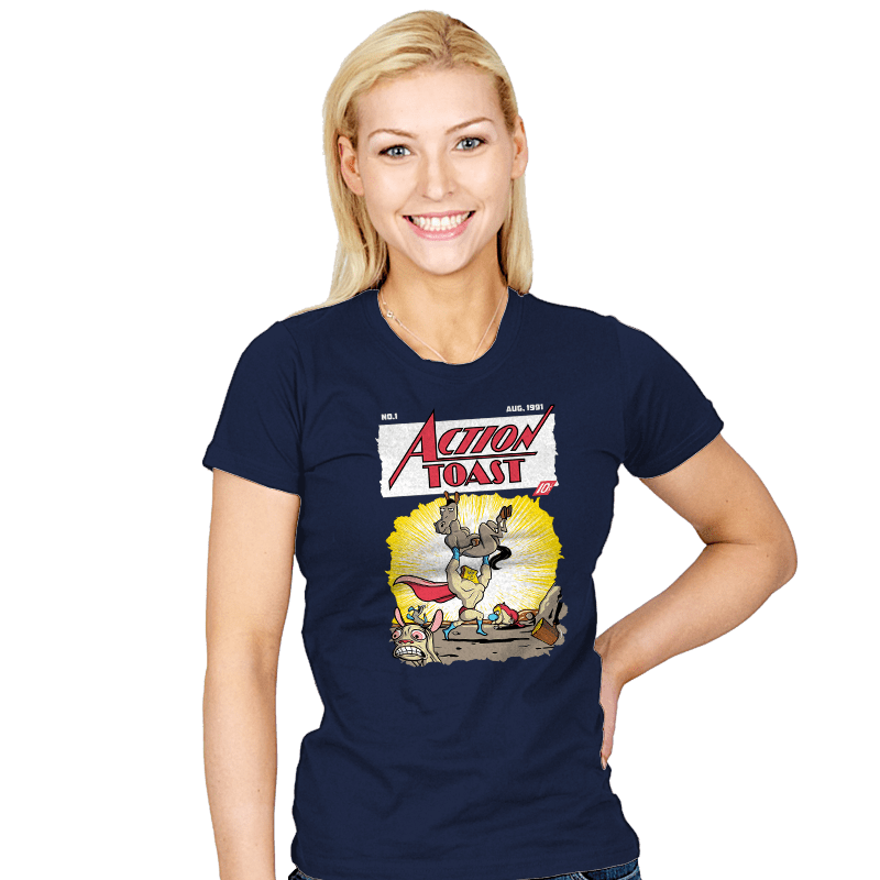 Action Toast - Womens T-Shirts RIPT Apparel
