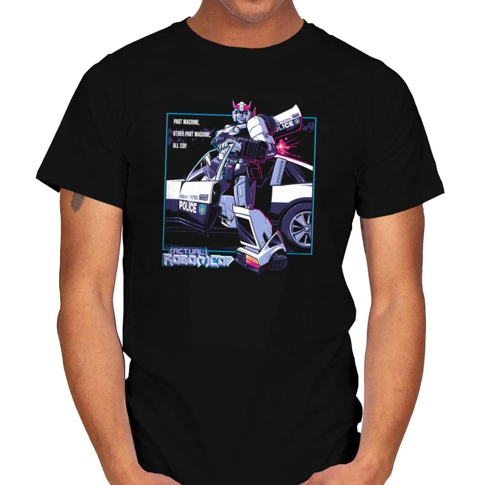 (Actual) Robo(t)Cop Exclusive - Mens T-Shirts RIPT Apparel Small / Black