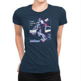 (Actual) Robo(t)Cop Exclusive - Womens Premium T-Shirts RIPT Apparel Small / Midnight Navy