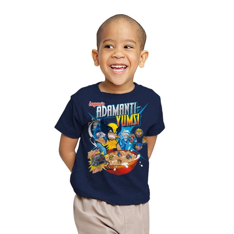 Adamanti-YUMS! - Youth T-Shirts RIPT Apparel X-small / Navy