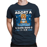 Adopt a Data Dog - Mens Premium T-Shirts RIPT Apparel Small / Indigo