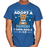 Adopt a Data Dog - Mens T-Shirts RIPT Apparel Small / Royal