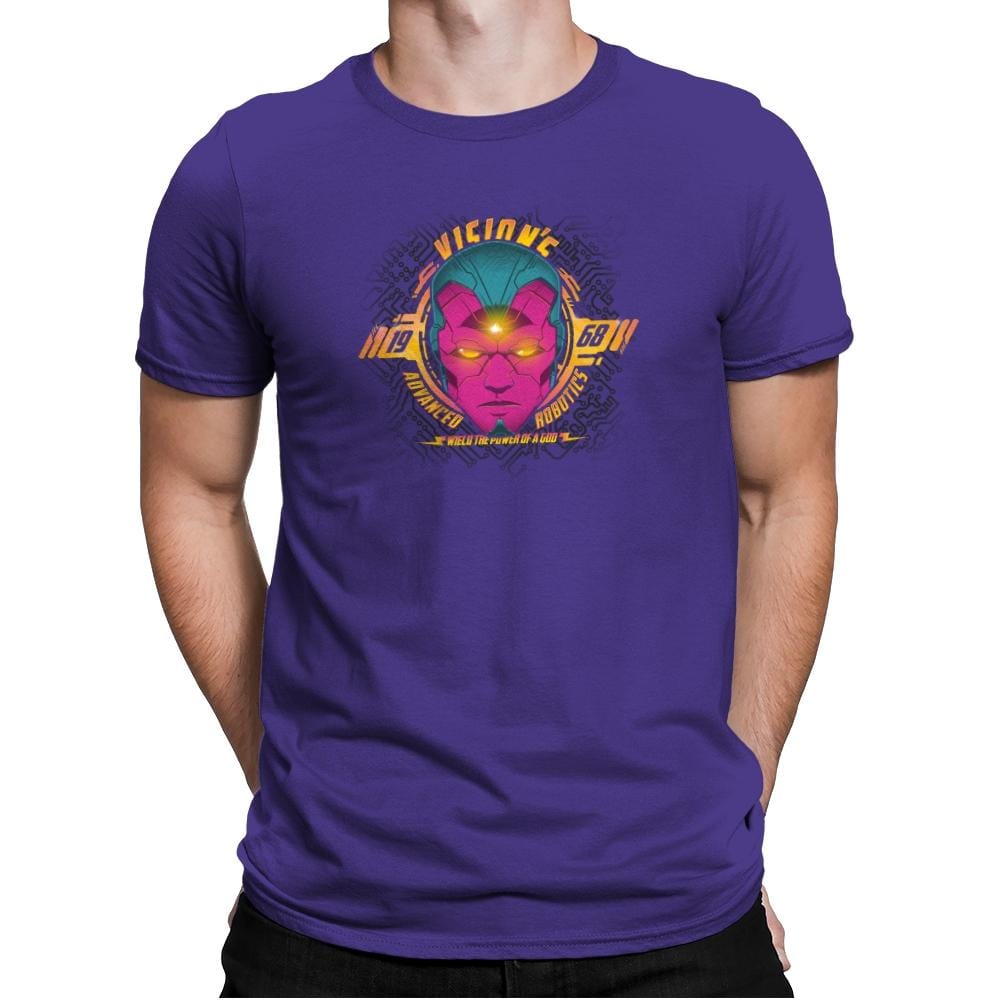 Advanced Robotics Exclusive - Mens Premium T-Shirts RIPT Apparel Small / Purple Rush