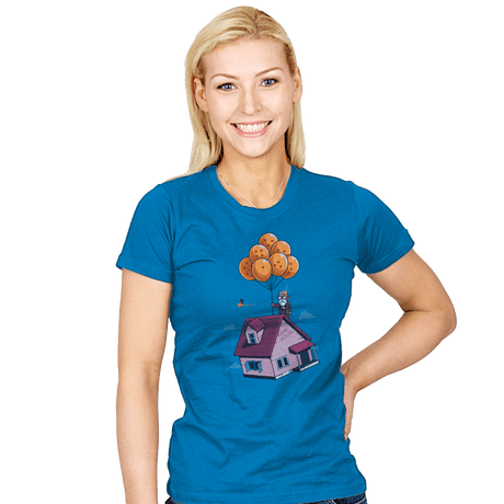 Adventure is Up There - Womens T-Shirts RIPT Apparel