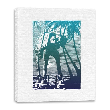 Adventure Island - Canvas Wraps Canvas Wraps RIPT Apparel 16x20 / White