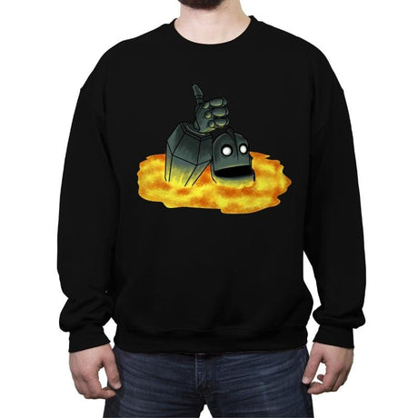 Aech's Sacrifice - Crew Neck Sweatshirt Crew Neck Sweatshirt RIPT Apparel Small / Black
