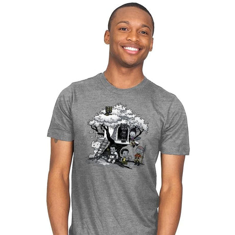 African Tree House - Mens T-Shirts RIPT Apparel Small / Heather