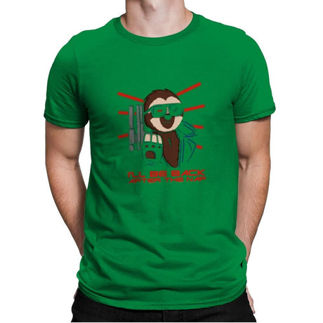 After The Nap - Mens Premium T-Shirts RIPT Apparel Small / Kelly Green