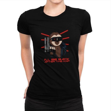 After The Nap - Womens Premium T-Shirts RIPT Apparel Small / Indigo