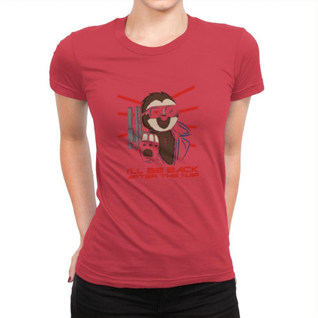 After The Nap - Womens Premium T-Shirts RIPT Apparel Small / Red