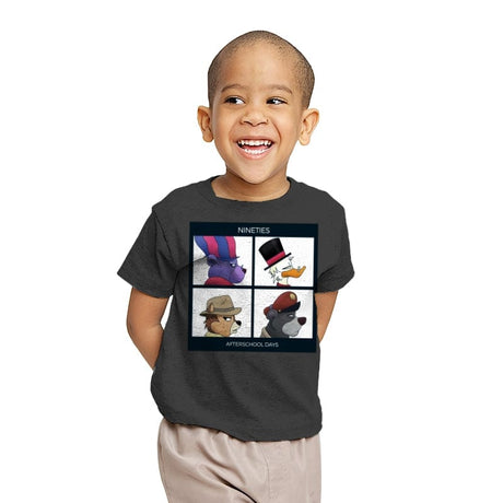 Afternoon Days - Youth T-Shirts RIPT Apparel X-small / Charcoal