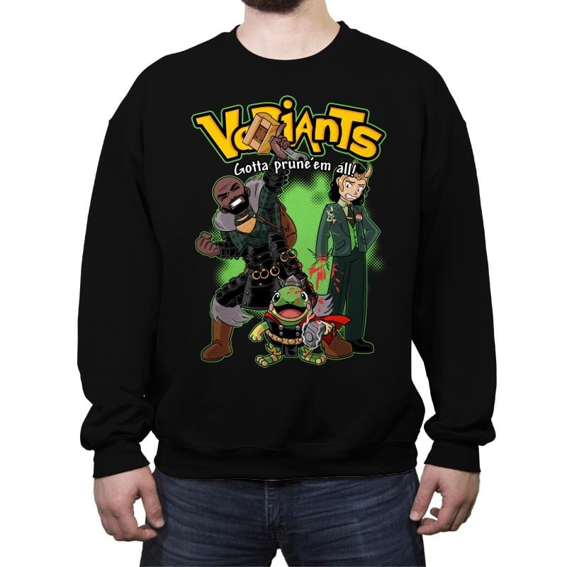 Again with the variants - Crew Neck Sweatshirt Crew Neck Sweatshirt RIPT Apparel Small / Black