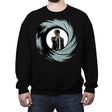 Agent BMF - Crew Neck Sweatshirt Crew Neck Sweatshirt RIPT Apparel Small / Black