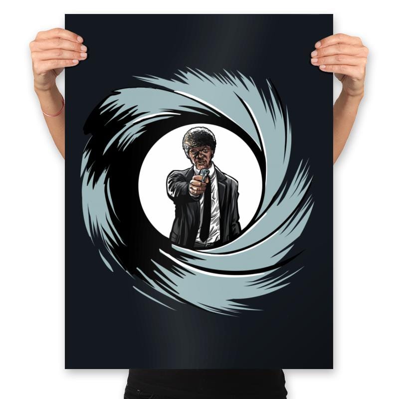 Agent BMF - Prints Posters RIPT Apparel 18x24 / Black