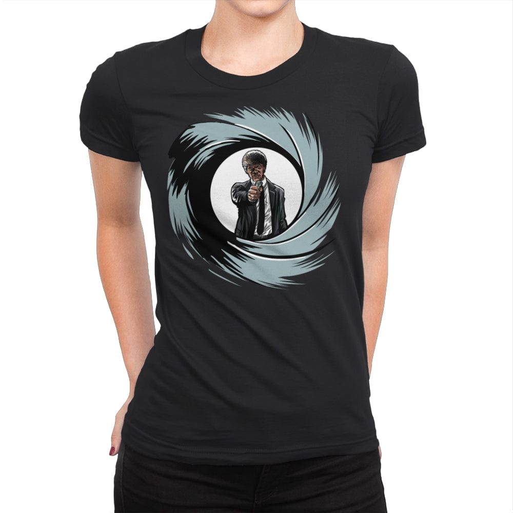 Agent BMF - Womens Premium T-Shirts RIPT Apparel Small / Black