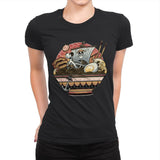 Ahoy, Noodle Pirates! - Womens Premium T-Shirts RIPT Apparel Small / Black