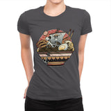 Ahoy, Noodle Pirates! - Womens Premium T-Shirts RIPT Apparel Small / Heavy Metal