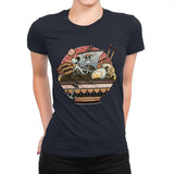 Ahoy, Noodle Pirates! - Womens Premium T-Shirts RIPT Apparel Small / Midnight Navy