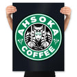 Ahsoka Coffee - Prints Posters RIPT Apparel 18x24 / Black