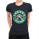 Ahsoka Coffee - Womens Premium T-Shirts RIPT Apparel Small / Midnight Navy