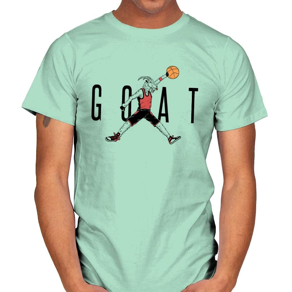 Air G.O.A.T. - Mens T-Shirts RIPT Apparel Small / Mint Green