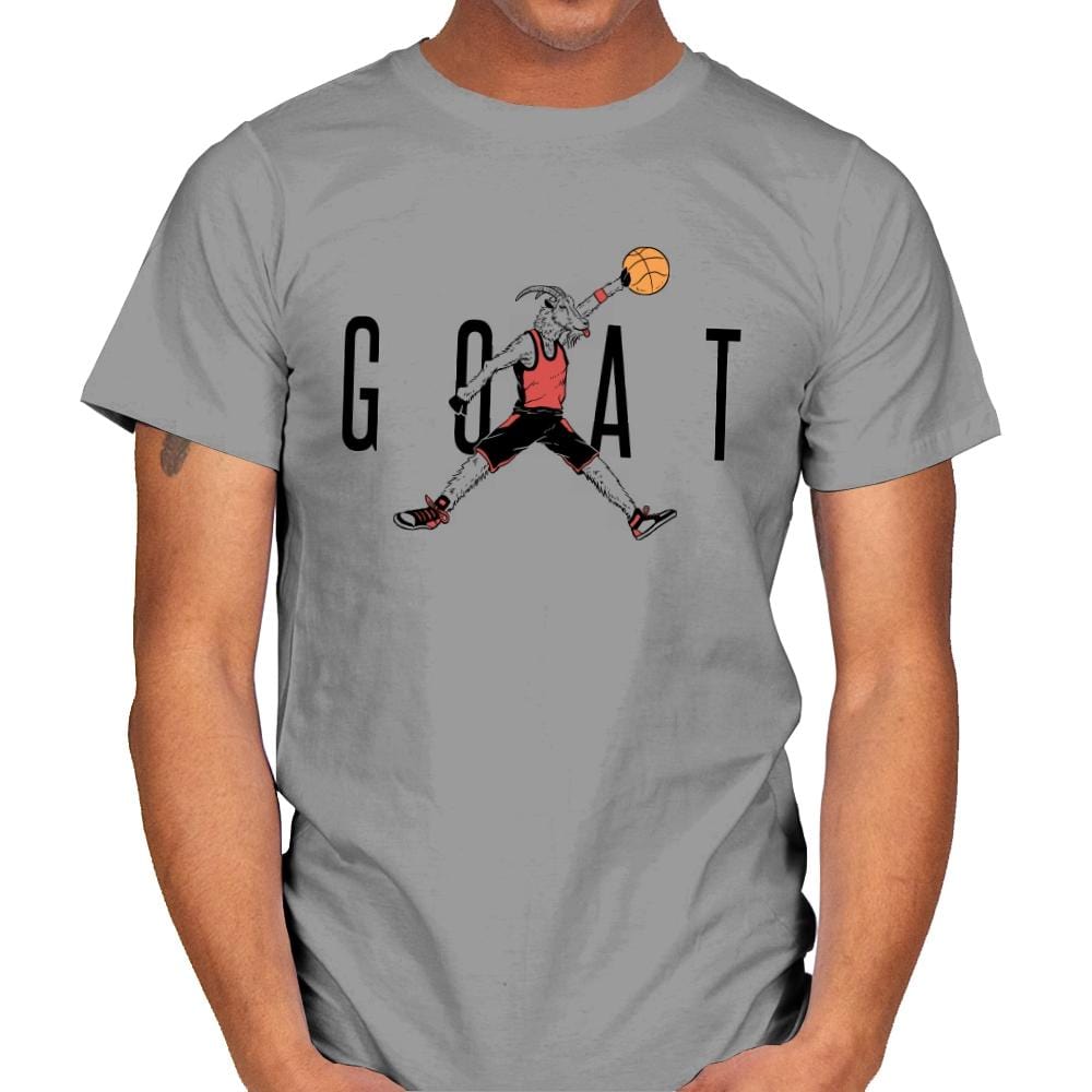 Air G.O.A.T. - Mens T-Shirts RIPT Apparel Small / Sport Grey