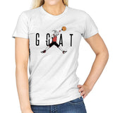 Air G.O.A.T. - Womens T-Shirts RIPT Apparel Small / White