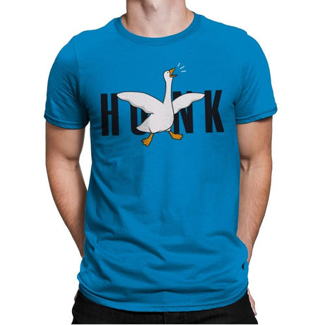 Air Goose  - Mens Premium T-Shirts RIPT Apparel Small / Turqouise