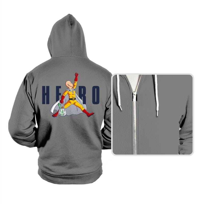 Air Hero - Hoodies Hoodies RIPT Apparel Small / Athletic Heather