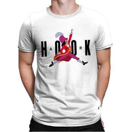 Air Hook - Mens Premium T-Shirts RIPT Apparel Small / White