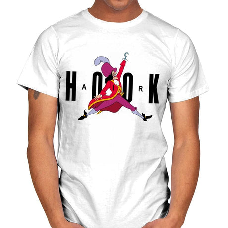 Air Hook - Mens T-Shirts RIPT Apparel Small / White
