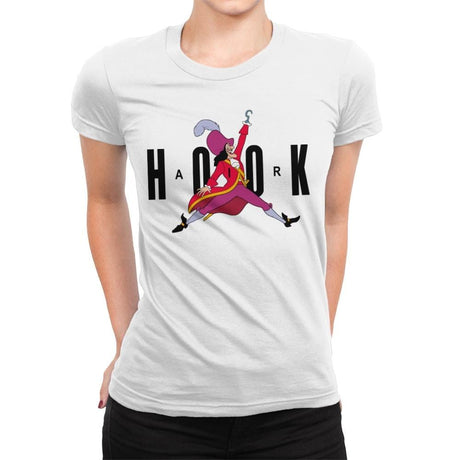 Air Hook - Womens Premium T-Shirts RIPT Apparel Small / White