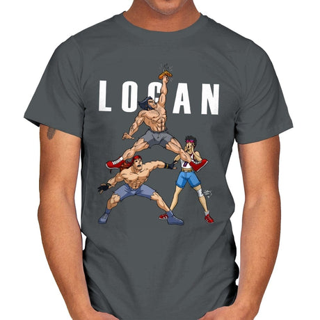 Air Logan - Mens T-Shirts RIPT Apparel Small / Charcoal