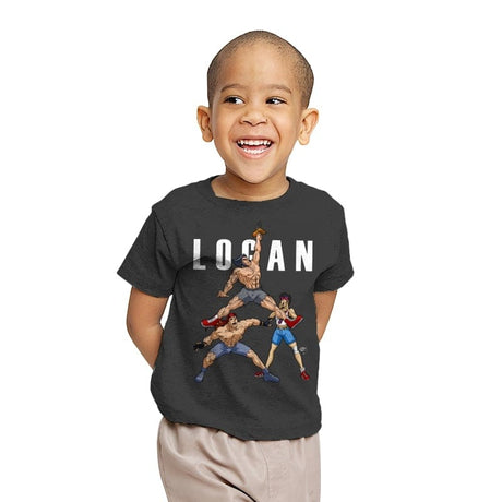 Air Logan - Youth T-Shirts RIPT Apparel X-small / Charcoal