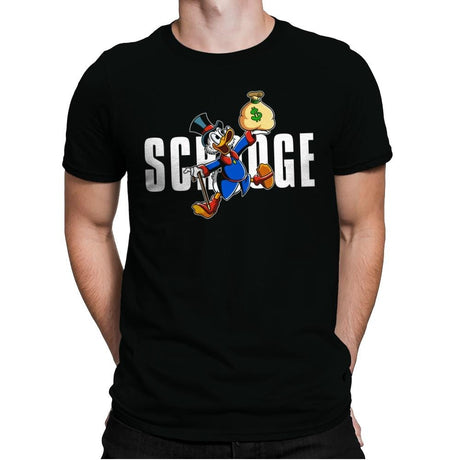 Air McDuck - Mens Premium T-Shirts RIPT Apparel Small / Black
