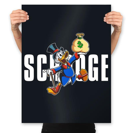 Air McDuck - Prints Posters RIPT Apparel 18x24 / Black