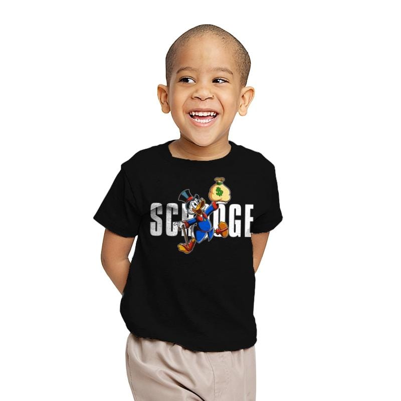 Air McDuck - Youth T-Shirts RIPT Apparel X-small / Black