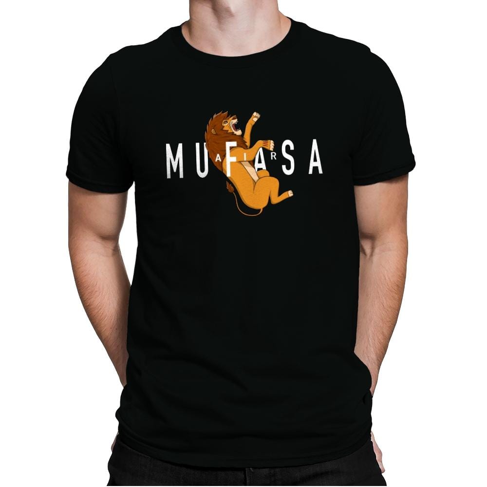 Air Mufasa - Mens Premium T-Shirts RIPT Apparel Small / Black
