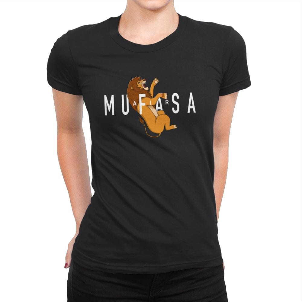 Air Mufasa - Womens Premium T-Shirts RIPT Apparel Small / Black