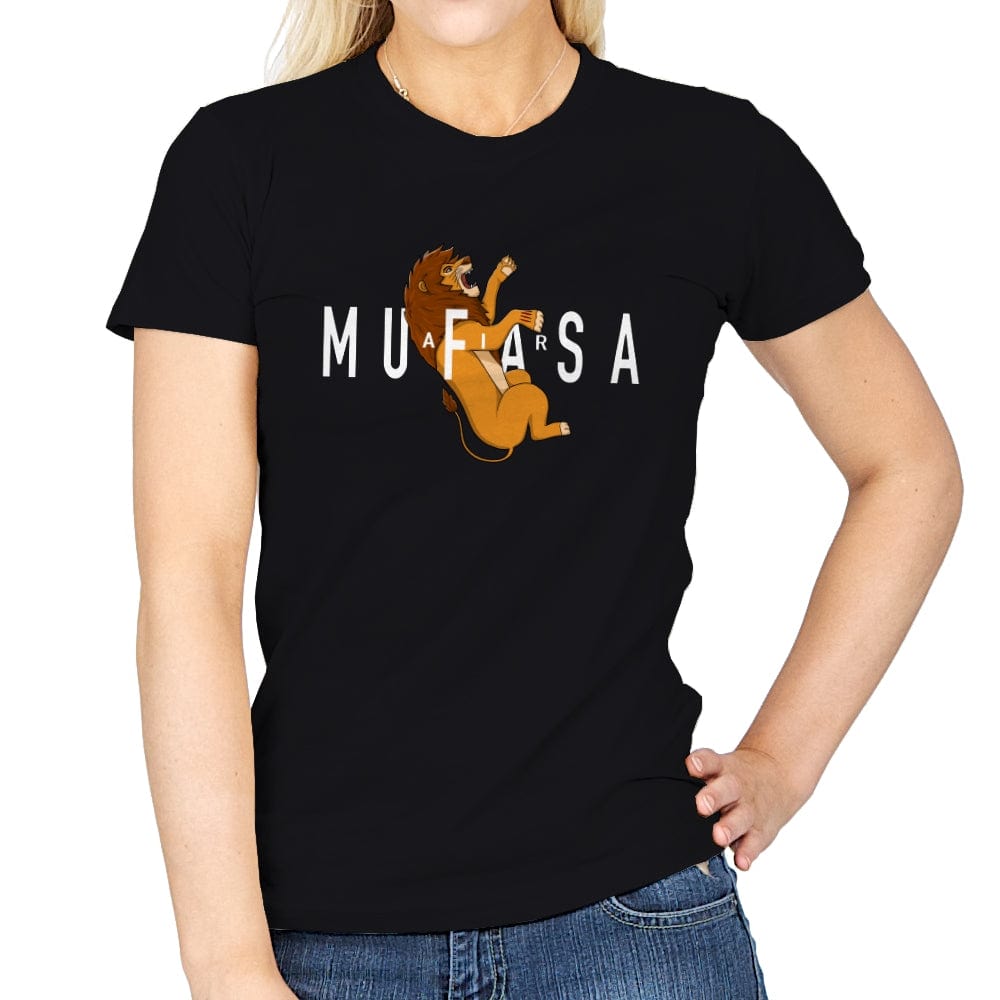 Air Mufasa - Womens T-Shirts RIPT Apparel Small / Black