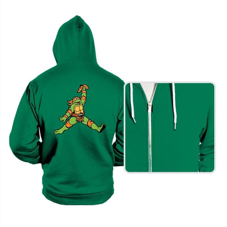 Air Ninja - Hoodies Hoodies RIPT Apparel Small / Kelly